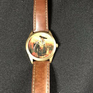 Rare Vintage John Wayne Collectors Wrist Watch
