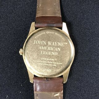 Rare Vintage John Wayne Collectors Wrist Watch 3
