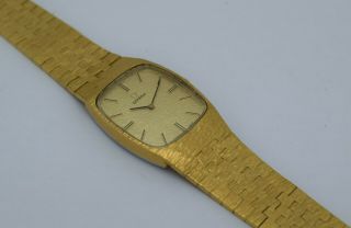 Vintage OMEGA 17 - Jewel 625 Bark - Textured Case & Dial DD6348 1970s O EUC SERVICED 8