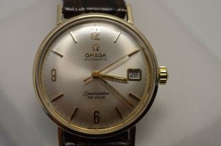 Vintage Omega Seamaster DeVille,  14k & SS,  Dial,  Hands,  Crown & Crystal 7