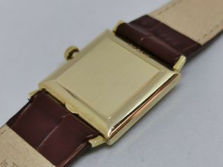 Vintage OMEGA 14K Solid Gold Square - Hand Winding - 23mm - Unisex Watch 6
