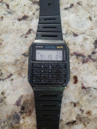 Casio Ca - 53w 3208 Casio Calculator Wrist Watch