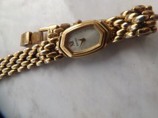 A Fine Vintage Ladies Gold Plated Case And Strap Seiko Dress Watch