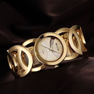 Women Creative Magic Luxury Wrist Watch Stainless Steel Fashion Round Wristwatch