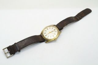 Vintage Avia Matic 17 Jewels Incabloc Swiss Made Wrist Watch For Spares Repairs