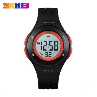 Skmei Boys Girls Digital Led Watch Alarm Waterproof Cartoon Wristwatch 1455 0e0