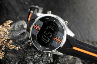 2019 Latest KAT - WACH Brand Quartz Mens Led Digital Watch - with MORE FUNCTIONS 2