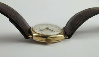 Gents 9ct Gold J.  W.  Benson Wristwatch c1956 6