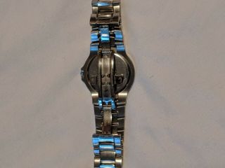 Movado Juro SWISS Quartz Black Museum Dial Stainless Steel Men ' s Watch 0605023 5