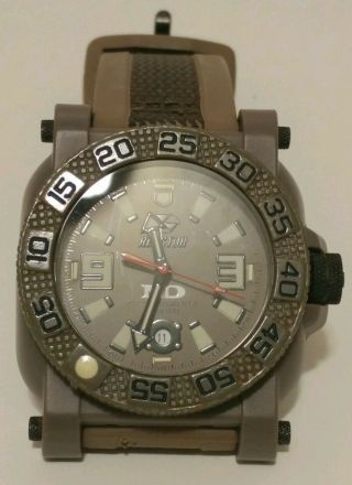 42mm Reactor Ss/polymer Gryphon Earth Nd Dial 200m Dive Watch 73821 Nr