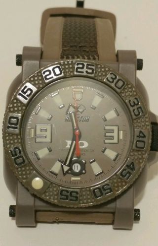 42MM REACTOR SS/POLYMER GRYPHON EARTH ND DIAL 200M DIVE WATCH 73821 NR 2