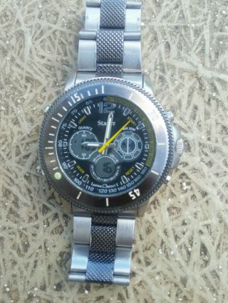 Stauer Tachymeter 20410 Wristwatch Chronograph Watch Parts