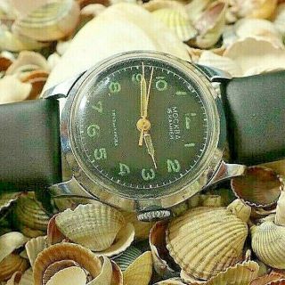 Vintage - Soviet - Men - S - Wristwatch - Moskva - 15j - 1mhz Kirova 1mchz 955