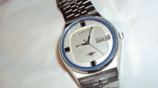 Vintage Citizen A8200 21 jewel automatic Mens wrist watch parts repair good balc 2