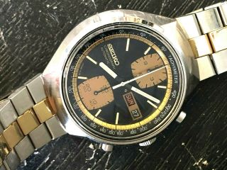 1976 Seiko John Player Special Automatic Chronograph 6138 - 8039 Day Date Runs