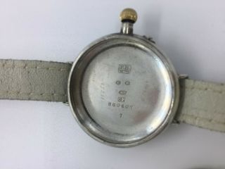 IWC WW1 in silver Borgel case wristwatch 6