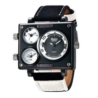 Luxury Quartz Watch Brand Rectangle Men Quartz Dress 3595 Fashion Watch Oul O2n7