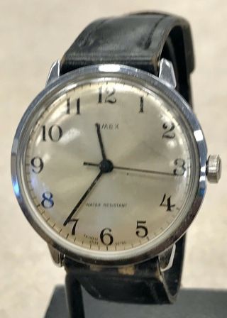 Timex Vintage 1980 Men’s Mechanical Winding Wristwatch