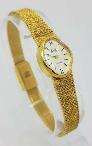 Ladies Limit Quartz Gold Tone Dress Watch