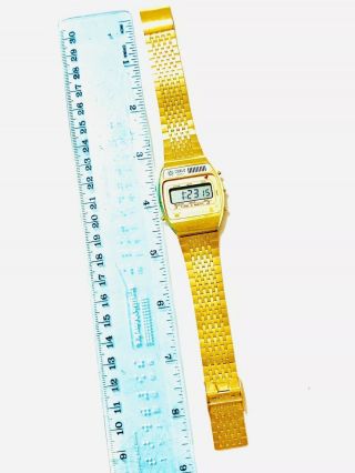 Vintage Omni Melody Lcd Alarm Chronograph Digital Wrist Watch (20258M) 6