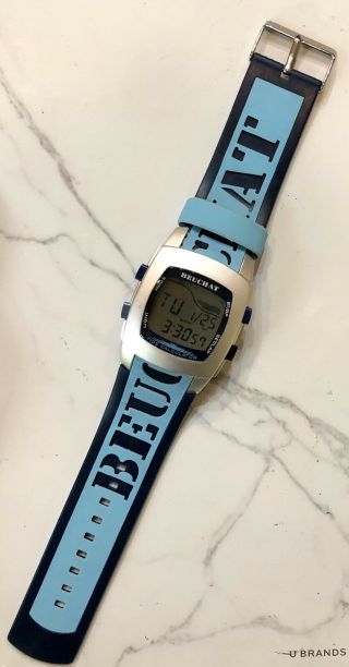 Men’s Watch Beuchat Aluminum Digital Diving Watch With Tide Calculator - Rare