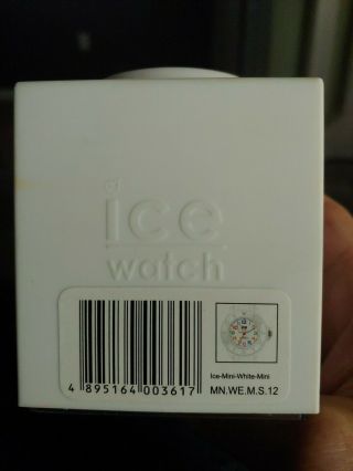 Ice Watch Mini White 4