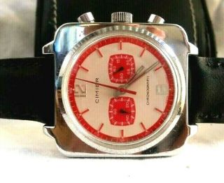 Chronograph Cimier Vintage Rare Swiss Watch Men 1970 