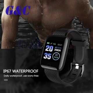 116 Plus Smart Bracelet Color Screen D13 Heart Rate Waterproof Intelligent Watch