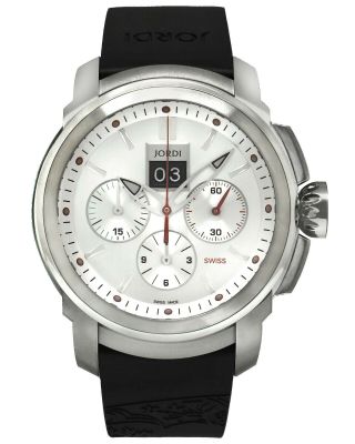 Michel Jordi Mens Titanium Case Gray Dial Automatic Watch Sim.  100.  05.  005.  01