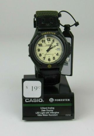Casio Forester 3 - Hand Analog Watch Green Ft500wc - 3bv