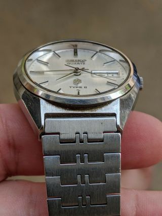 Vintage ' 77 Seiko Type II 4623 - 8020 Watch,  JDM,  Orig.  Band,  for parts/repair 4