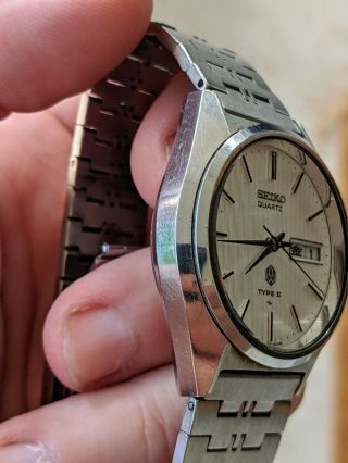Vintage ' 77 Seiko Type II 4623 - 8020 Watch,  JDM,  Orig.  Band,  for parts/repair 7