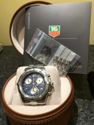 Tag Heuer 2000 Classic Professional Quartz Chronograph Watch