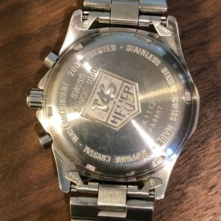 Tag Heuer 2000 Classic Professional Quartz Chronograph Watch 4