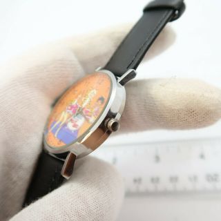 JOSIE & THE PUSSY CATS,  Leather Band,  Unique,  MEN ' S WATCH,  1815,  L@@K 3