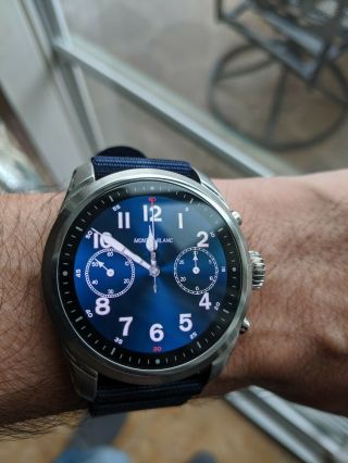 Montblanc Summit 2 Smartwatch Model S2t18.  Sweet Deal.  (msrp $995)