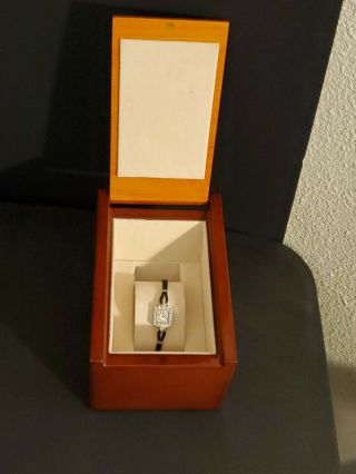 Vintage Tiffany & Co Platinum And Diamond Ladies Wrist Watch