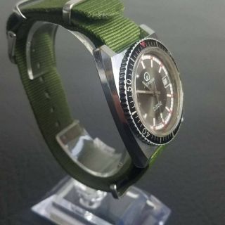Vintage Swiss Made Aquadive Wristwatch ETA Dive Diver Watch - Strong Runner 2