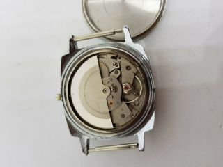 Vintage Men ' s ALLANE Automatic AS 1906 Swiss Made Watch (, missing crown) 5