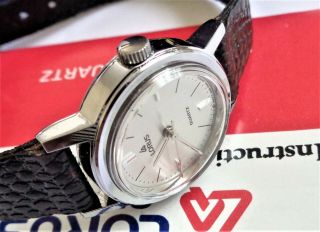 Vintage 1980s Old Stock Lorus By Seiko Ladies Wristwatch Y481 - 0400.  1a