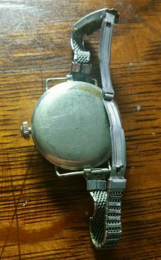 Vintage Antique German Wrist Watch w/ band THIEL Old Era Timepiece Non - 2