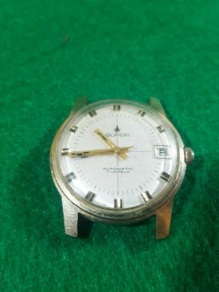 Vintage Buren 17 Jewel Automatic Mens Watch