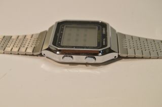 vintage Casio TC - 600 Digital Touch Sensor Calculator Wrist Watch A, 10