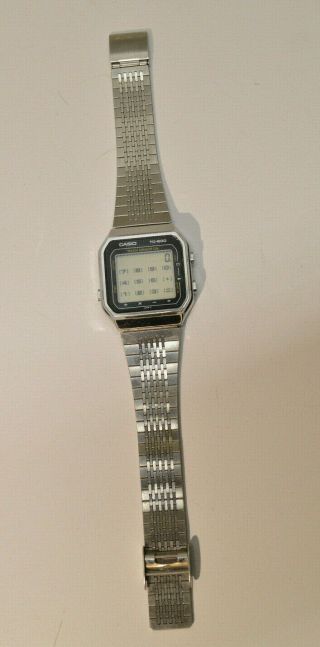 vintage Casio TC - 600 Digital Touch Sensor Calculator Wrist Watch A, 5
