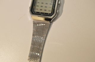 vintage Casio TC - 600 Digital Touch Sensor Calculator Wrist Watch A, 8