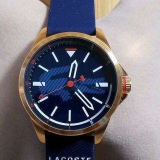 Lacoste 2010964 Watch With 46mm Blue Face & Blue Rubber Band