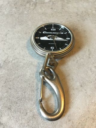 Quiksilver Quartz Pocket Watch & Belt Clip - Vintage Quick Silver Jewelry 5