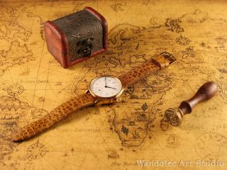 Blancpain Vintage Men ' s Wrist Watch Gold Noble Design Classic Mens Wristwatch 2