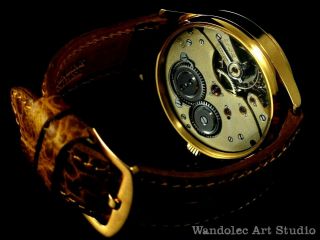 Blancpain Vintage Men ' s Wrist Watch Gold Noble Design Classic Mens Wristwatch 5