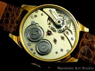 Blancpain Vintage Men ' s Wrist Watch Gold Noble Design Classic Mens Wristwatch 6